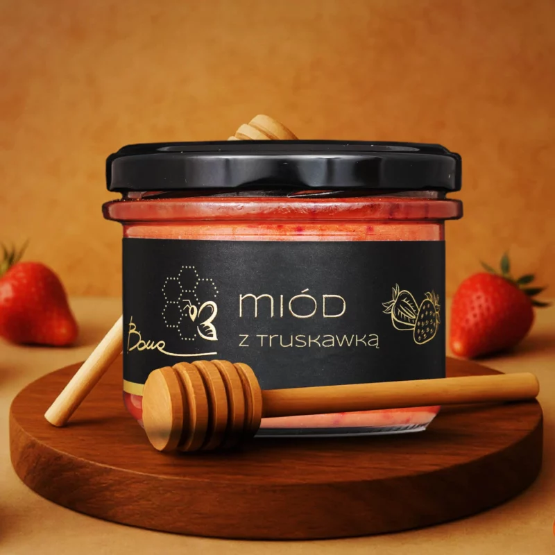 Miód z truskawką