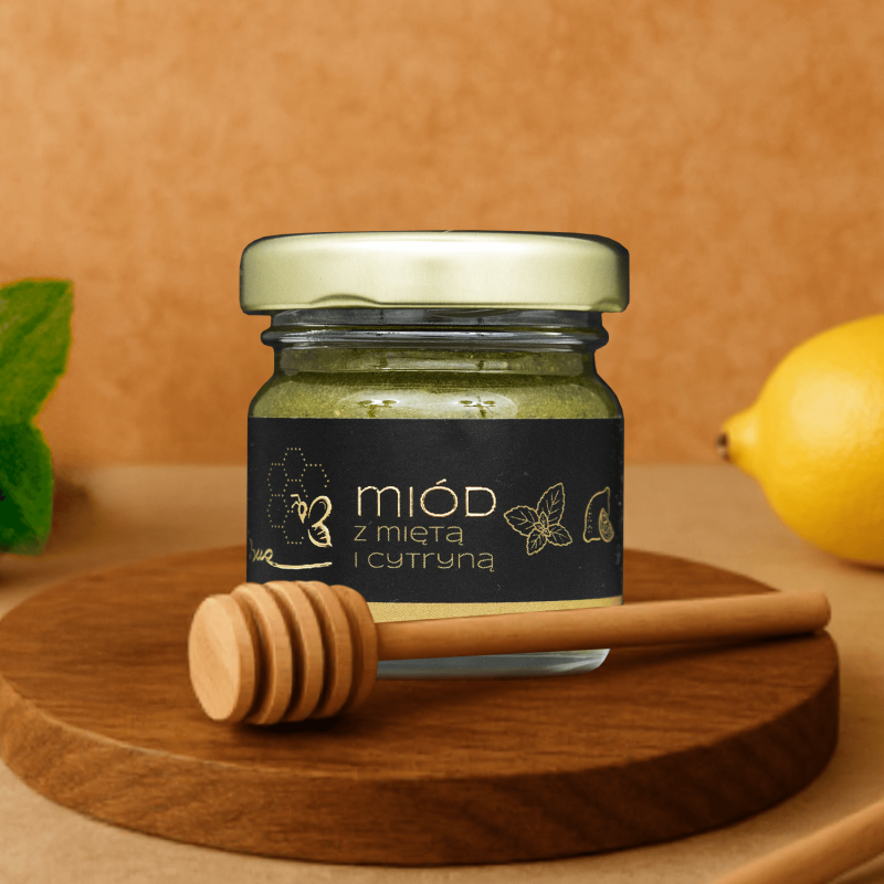 Miód z miętą i cytryną
